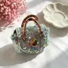 Bolso de Mano Mini Nuevo Estilo Totalmente Lentejuelas, Monedero Compacto, Bolsa para Guardar Joyas, Llavero Bolso de Lujo Ligero