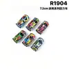 Fabricante Transfronterizo Aleación Coche de Tracción Hacia Atrás Modelo de Coche de Carreras Dibujos Animados para Niños Mini Juguete de Metal Coche Regalo
