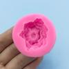 Molde de Silicone em Forma de Flor Molde de Bolo Chocolate Molde de Gesso para Aromatizador de Flores DIY Molde de Cola de Gesso para Aromaterapia Venda Direta da Fábrica