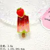 Mini Acessórios de Resina, Sorvete Realista que Brilha no Escuro, Cola de Creme para DIY, Presilhas de Cabelo, Ímãs de Geladeira, Enfeites de Chaveiro