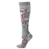 Calcetines de compresión deportivos unisex para pantorrillas, más de 200 estilos de calcetines de compresión largos para saltar la cuerda y correr, directo de fábrica