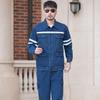 Traje de Mezclilla de Algodón Puro para Hombre Resistente al Desgaste y a las Manchas Engrosado Soldadura Soldador Antichispas Mina de Carbón Ropa de Protección Laboral Subterránea Venta al por Mayor