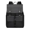2026 Mochila tipo flip de marca de moda Bolso de doble hombro para hombre de negocios Gran capacidad Mochila escolar para estudiantes Viaje diario Viaje de negocios Bolsa para computadora