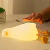 Lámpara de Silicona Táctil Luz Nocturna Lámpara Táctil Luz Suave Protección Ocular Control por Voz Luz Nocturna Regalo