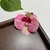 Orquídea Mariposa Flor Cabeza Impresa en 3D Materiales Florales DIY Recuerdos de Boda Caja de Dulces Decoración para Zapatos Traje de Baño Flores