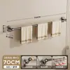 2026 Estante para Toallas con Ventosa Baño Barra para Toallas sin Taladro Estante Organizador de Almacenamiento Montado en Pared para Toallas de Baño