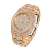 MISSFOX relógio TikTok moda rap europeu e americano Ice Watch hip hop diamante cheio de quartzo relógio masculino de quartzo
