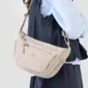 2026 Nueva Moda Nylon Gran Capacidad Diseño de Nicho Simple Ligero Bolso de Hombro para Mujer Versátil Bolso Cruzado para Mamás