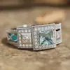 Anillos de Nuevos Productos Europeos y Americanos de Venta Caliente Anillos para Mujer Retro Exagerados Simples Personalizados Anillos para Mujer