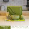 Conjunto de Matcha com Batedor de Matcha, Conjunto de Tigelas Japonesas para Matcha, Conjunto de Caixa de Presente com Suporte para Batedor de Matcha, Exclusivamente para Fornecimento Transfronteiriço