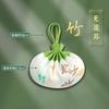 Sachê Perfumado dos Quatro Nobres Personalizado em Estilo Antigo: Sachê Perfumado Elegante de Ameixa, Orquídea, Bambu e Crisântemo com Cordão, Bolsa Vazia com Corda Longa para Pendurar
