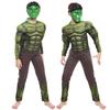 Disfraz de Halloween transfronterizo europeo y americano Hulk niños Vengadores Haoke Disfraz de actuación Cosplay