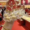Ano Novo do Cavalo, Faça Fortuna, Cordão de Celular Fio Dourado Vermelho, Pingente Pequeno de Desenho Animado, Chaveiro, Presente de Festival da Primavera Atacado