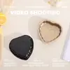 Molde para pastel en forma de corazón de dibujos animados para hacer tú mismo, sartén para pizza o pastel en forma de corazón antiadherente de acero al carbono, herramienta pequeña para hornear pan para uso doméstico