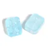 Nuevo Colgante Cuadrado Floral de Imitación Jade de Cristal de Doble Cara con Agujero para Pulseras, Collares, Colgantes y Accesorios de Joyería DIY al por Mayor