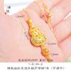 Colgante de borla de calabaza Fulu Miaolian de oro de arena de Vietnam de larga data Accesorios DIY Cadena para la clavícula Mujer