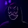 Venta al por mayor del fabricante Máscara Luminosa El Horror Halloween Boca Grande Performance Actuación Danza Accesorios de Miedo Divertidos