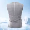 [Exclusivo Transfronterizo] Camiseta Redonda de Seda Helada Talla Grande para Jóvenes y Adultos Moda Casual Verano Fresca para Correr y Deportes