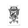 Fábrica de Origen Foto Pequeña Pegatinas de Tatuaje Animal Flor Serpiente Calavera Dedo Brazo Cualquier Conjunto a Juego