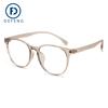 Tr8064 Nuevo Armazón de Lentes Liso Estilo Coreano con Armazón Óptico para Miopía Redondo Anti Luz Azul Alta Elasticidad Dureza Ligero 2022 Nuevo