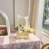 Bolsa de Flor de Papel com Flores Artificiais Decoração Flores Artificiais Toque Realista Flor Artificiais Decoração Adereços de Foto