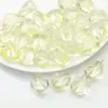 Contas de Folha de Salgueiro Torcido Multicores com Furo Reto Assimétrico Contas de Vidro DIY Colar Pulseira Joias de Orelha Acessórios para Miçangas