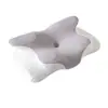 Almohada Mariposa Transfronteriza Almohada de Espuma Viscoelástica para Protección del Cuello Núcleo de Almohada Protección de Vértebras Cervicales Almohada de Cuerno de Vaca Almohada Enrollada de Rebote Lento