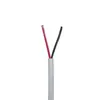 Fio Revestido de PVC Branco Personalizado 2464 26AWG 2 Condutores Cabo de Alimentação CC Não. 26 Fabricante de Fio de Aço Redondo