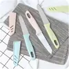 Cuchillos de Fruta para Cocina al por Mayor Acero Inoxidable Pelador de Frutas y Verduras con Funda de Cuchillo Venta de Liquidación Cuchillo Pelador para Dormitorio