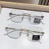 Gafas de Diseño de Patas de Espejo Deslumbrantes de Gama Alta, Estilo Cielo Estrellado, Gafas Populares que Cambian de Color, Luz Azul Anti-Reflejo, Gafas de Aspecto Natural K
