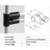 Conector de Tubo Lean Hastes de Fio Prateleiras Podem Ser Montados Livremente com Conectores Acessórios