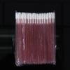 Paquete de 50 Pinceles Labiales Desechables Portátiles al por Mayor Mango de Cristal Pincel Labial Pincel de Maquillaje para Labios Pincel de Mousse para Limpieza de Pestañas