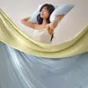 Colcha de verão de nylon-spandex de alta gramatura Classe A para mães e bebês, conjunto de caixa de presente Pro5, colcha fina de 165g com toque fresco, colcha de verão refrescante de Lyocell e soja