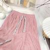 Pantalones de pierna ancha Qianqianye para mujer, Primavera y Verano, Tallas grandes, Cintura alta, Rectos, Sueltos, Largo hasta el suelo, Venta al por mayor, Adelgazantes, Cintura alta, Adelgazantes