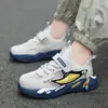 Sapatos de Inverno de Pelúcia Forrados 6 Algodão para Estudantes Sapatos Esportivos para Meninos Tênis de Corrida Acolchoados para Crianças de Meia-Idade e Grandes Sapatos Sapatos para Crianças Meninos