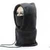 Chapéu de frio à prova de vento unissex para outono e inverno, chapéu de fleece espesso para atividades ao ar livre, proteção para as orelhas, aquecedor de pescoço, gorro de esqui Amazon