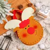 Bolso de Mano de Tela No Tejida Navideño Decoración Bolsa de Regalo Nueva Bolsa de Regalo Creativa Bolsa de Dulces para Niños Bolsa de Manzana