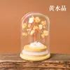 Botella de los deseos de grava de cristal natural Árbol del dinero de cristal Paisaje en miniatura de escritorio Decoración del hogar Adornos de cristal Venta al por mayor