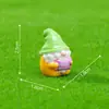 Novo produto transfronteiriço: Gnomos múmia de Halloween, figuras fofas, decorações DIY para micro paisagens, enfeites para carro e mesa