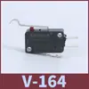 Interruptor de Micro-interruptor V16 Ponto Limite de Curso Toque V-15/152/155/156-1C25 Interruptor Auto-retorno Ponto Prateado