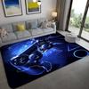 Alfombra de Consola de Videojuegos 3D Transfronteriza de Amazon Decoración de Habitación de E-Sports Alfombra de Piso Alfombra Fresca para Sala de Estar