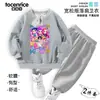 Grupo de Chicas Cazadoras de Demonios Kpop Conjunto de Dos Piezas de Sudadera Ligera Deportiva Estilosa para Niños Mayores, Primavera y Otoño 2025