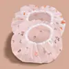 [Novos Clientes Ganham 5 Peças de 0,01] Touca de Banho para Mulheres, Impermeável para Banho, Capuz Fofo Espessado, Capuz Doméstico para Banho