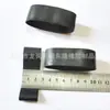 Borracha Preta Banda Spot Atacado Dobrada 8CM de Largura 25MM Borracha Preta Banda Circunferência 16CM Borracha Preta Banda