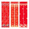 Papel de Barniz Batik Pareja de Primavera Año del Caballo 2026 Papel de Barniz Pareja de Primavera Papel Rojo Papel Especial para Artículos de Año Nuevo Pareja de Primavera Pareja de Primavera Artículos al por Mayor