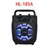 Altavoz portátil inalámbrico con Bluetooth, tipo cartera, con botón y tarjeta, para karaoke en casa y exteriores, universal.