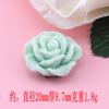 Funda de teléfono de bricolaje con rosas flocadas, accesorios de resina, crema, gel, horquilla, cuerda, material, bolsa, botón, accesorios, venta al por mayor