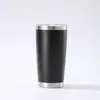 Fornecimento direto do fabricante 20oz copo de carro com revestimento em pó aço inoxidável 304 camada dupla isolamento a vácuo frio e quente copo rei do gelo copo de carro
