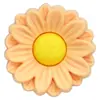 Flores Coloridas Adesivos de Borracha Macia 3D Decorações Planas para Capas de Celular Papelaria Acessórios de PVC 3D Acessórios para Joias DIY