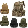 Hebilla de Combinación de Color Mochila Táctica de Gran Capacidad Camping Tela Oxford Exterior Camuflaje Militar Senderismo Mochila Combinada Venta al por Mayor